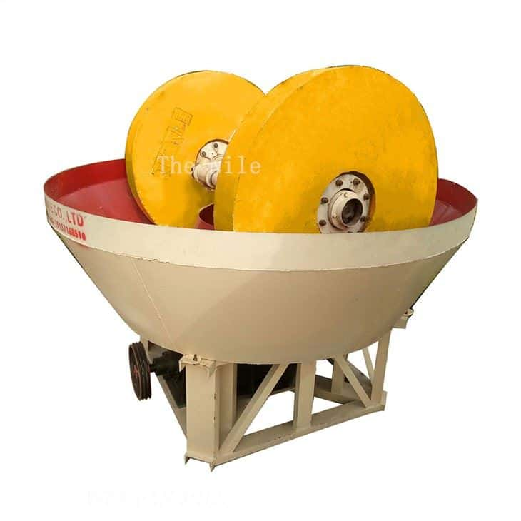 Wet Pan Mill Machine